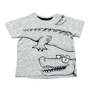 Carter’s Alligator Crocodile Baby Boy Tee Shirt 3M